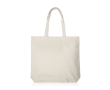 Katoenen tas met binnenvak, ideaal voor boodschappen 310 g/m² kleur beige