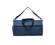 Sporttasje van 600D polyester met vak voor schoenen kleur marineblauw