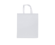 Non-woven tas met matte afwerking en hoge weerstand 110 g/m² kleur wit