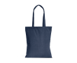 Zachte ribfluwelen tas met lang hengsel en retrostijl 190 g/m² kleur petrol blauw