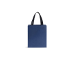 Premium papieren tas met matte afwerking en handvaten 4kg kleur marineblauw