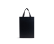 Premium papieren tas met matte afwerking en handgrepen 7kg kleur zwart