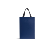 Premium papieren tas met matte afwerking en handgrepen 7kg kleur marineblauw