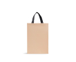 Premium papieren tas met matte afwerking en handgrepen 7kg kleur beige