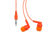 Koptelefoon in diverse kleuren met 3.5mm Jack-aansluiting kleur oranje