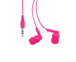 Koptelefoon in diverse kleuren met 3.5mm Jack-aansluiting kleur fuchsia