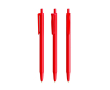 Plastic balpen met klikmechanisme en blauwe inkt Clic Stic BIC® kleur rood