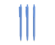 Plastic pen met klikmechanisme en zwarte inkt Clic Stic BIC® kleur blauw