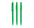 Kunststof BIC®-pen met ergonomische grip en zwarte inkt kleur tropisch groen
