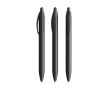 Plastic klikpen met brede body en zwarte inkt Wide Body BIC® kleur zwart