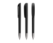 Navulbare plastic balpen met zwarte inkt Super Clip Soft BIC® kleur zwart