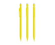 Navulbaar kunststof vulpotlood met gum en 2 stiften van 0,7 mm BIC® kleur geel