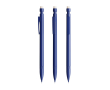 Navulbaar kunststof vulpotlood met gum en 2 stiften van 0,7 mm BIC® kleur marineblauw