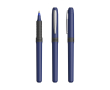 Ergonomische plastic rollerpen met sneldrogende blauwe inkt BIC® kleur marineblauw