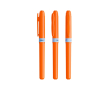 Plastic markeerstift met rubberen grip, meerdere kleuren Brite Liner® kleur oranje