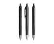 Intrekbare plastic pen met zwarte inkt Intensity® Gel Clic BIC® kleur zwart