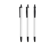 BIC® balpen van gerecycled plastic met touchscreenpunt, blauwe inkt kleur zwart