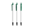 Gerecyclede plastic pen met stylus en zwarte inkt BIC® kleur groen