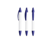 Plastic pen met 360°-bedrukking en blauwe inkt Wide Body Mini BIC® kleur marineblauw