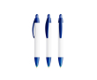 Plastic pen met 360º-opdruk en zwarte inkt Wide Body Mini BIC® kleur doorzichtig blauw