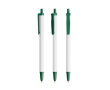 Gerecyclede plastic bpen met groot drukoppervlak en zwarte inkt BIC® kleur groen