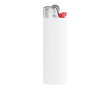 BIC® J26 kunststof aansteker met hoge veiligheid en duurzaamheid kleur wit