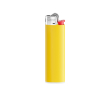 Plastic aansteker met slank ontwerp en stabiele vlam BIC® J23 kleur geel