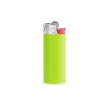 Compacte kunststof aansteker met kinderbeveiliging BIC® J25 kleur limoen groen