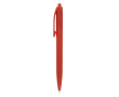 Plastic balpen met drukmechanisme en blauwe schrijfinkt BIC® kleur rood