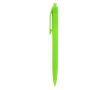 Plastic balpen met drukmechanisme en blauwe schrijfinkt BIC® kleur limoen groen