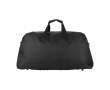 Sporttas met ruim voorvak en dubbele handvatten kleur zwart