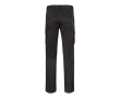 Unisex werkbroek met logo, van polyester 240 g/m² Velilla kleur zwart