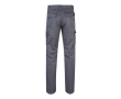 Unisex werkbroek met logo, van polyester 240 g/m² Velilla kleur grijs
