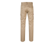 Unisex werkbroek met logo, van polyester 240 g/m² Velilla kleur naturel