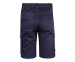 Elastische bermuda, van katoen en polyester 240 g/m² Velilla kleur blauw