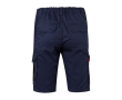 Elastische bermuda, van katoen en polyester 240 g/m² Velilla kleur marineblauw
