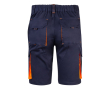 Werkbermuda met logo, tweekleurig, 240 g/m² Velilla kleur oranje