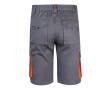 Elastische werkbermuda met logo, tweekleurig 240 g/m² Velilla kleur oranje