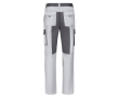 Werkbroek van keperstof, van katoen en polyester 240 g/m² Velilla kleur wit