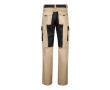 Werkbroek van keperstof, van katoen en polyester 240 g/m² Velilla kleur beige