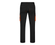 Unisex werkbroek, tweekleurig, van katoen 240 g/m² Velilla kleur oranje