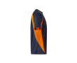Werk shirt, tweekleurig, volledig van polyester 160 g/m² Velilla kleur oranje