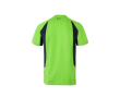 Werk shirt, tweekleurig, volledig van polyester 160 g/m² Velilla kleur groen