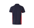 Werkpolo van piqué, van katoen en polyester, 180 g/m² Velilla kleur rood