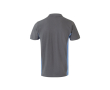 Werkpolo van piqué, tweekleurig, korte mouw 180 g/m² Velilla kleur lichtblauw