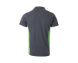 Werkpolo van piqué, tweekleurig, korte mouw 180 g/m² Velilla kleur groen