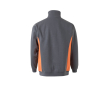 Werktrui van fleece met halve ritssluiting 260 g/m² Velilla kleur oranje