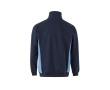 Werktrui van fleece, van polyester en katoen 260 g/m² Velilla kleur lichtblauw