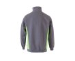 Werktrui van fleece met halve ritssluiting 260 g/m² Velilla kleur groen