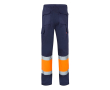 Extra grote werkbroek met hoge zichtbaarheid 210 g/m² Velilla kleur oranje